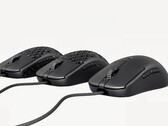 Trois souris de jeu endgame gear avec coques imprimées en 3D ultra-légères