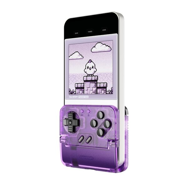 Le GameSir Pocket Taco en couleur « Voltage Purple ».