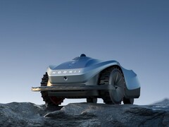 La tondeuse robot Hookii Neomow X convient aux pelouses d'une superficie maximale de 5 000 m². (Source de l'image : Hookii)