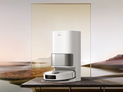Le robot aspirateur et balai DreameBot L10s Ultra est équipé d'une station d'accueil à vidange automatique. (Image source : Dreame)