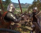 Image montrant une bataille entre chevaliers dans Kingdom Come : Deliverance. (Source de l'image : Steam)