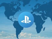 Logo du compte PlayStation affiché sur la carte du monde