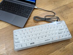 Le Lofree 1% est un clavier semi-transparent doté de commutateurs MX &quot;Jellyfish&quot; enveloppés dans un plateau en polycarbonate