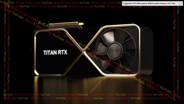 Rendu de Nvidia Titan Ada (image via Moore's Law is Dead)