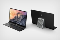 Apple a breveté un PC de bureau au design inhabituel. (Source de l'image : Yanko Design) 