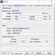 CPU-Z : carte-mère.