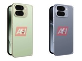 Rendu non officiel du Pixel 10 Pro Fold montrant les couleurs Jade (à gauche) et Moonstone (à droite). (Source de l'image : Android Headlines)
