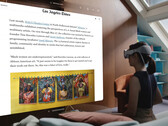 Un rendu de Vision Pro UX. (Source : Apple)