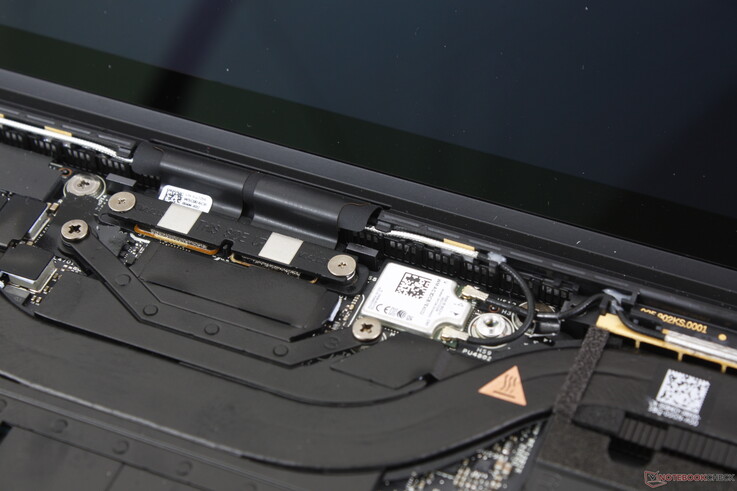 Le module WLAN est soudé