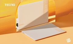 Le MegaBook S1 Dazzling Edition. (Source : Tecno)