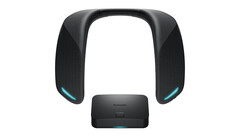 Le SoundSlayer GNW10 (illustré avec un émetteur sans fil) est le successeur du GN01 câblé (Image Source : Panasonic)