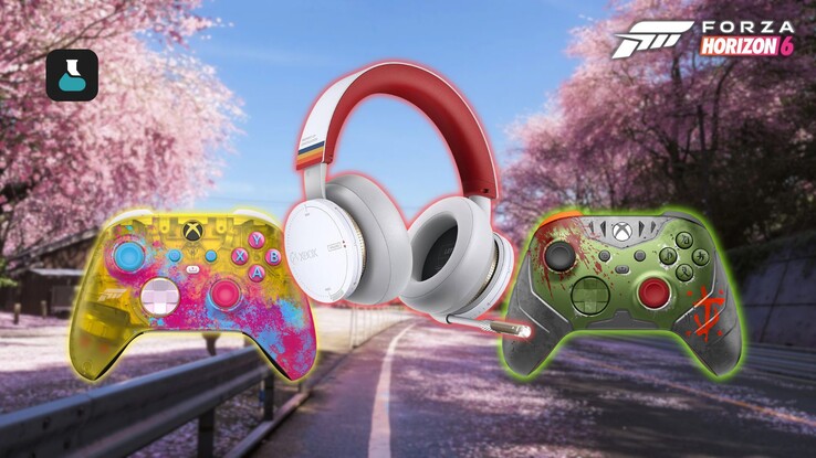 La manette sans fil et le casque sans fil de Forza Horizon 6 pour Xbox sont en route.