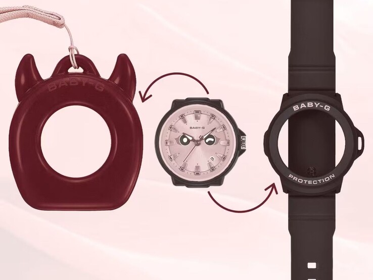 La montre Casio Baby-G BGA-20K est livrée avec deux accessoires