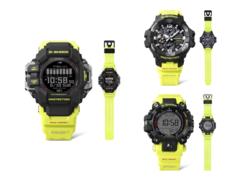 Les montres Casio G-Shock Rescue Yellow Series ont fait l'objet d'une fuite. Les numéros de modèle sont GPR-H1000RY-1A9, GW-9500MRY-1A9 et GR-B300RY-1A9. (Source de l'image : @morgan_gshock sur Instagram)