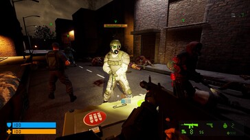 Photo : une capture d'écran du jeu Codename CURE II.