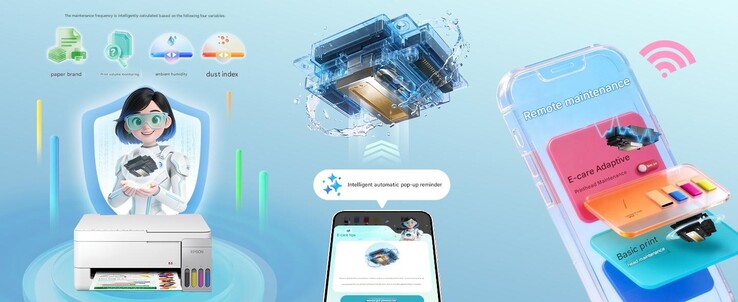 L'imprimante multifonction sans fil couleur Epson L3351 prend en charge les commandes basées sur des applications
