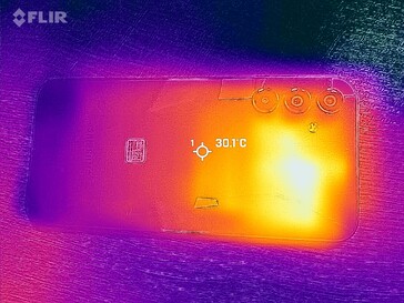 Carte thermique - dos