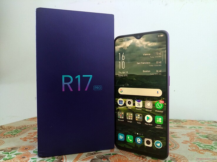 Oppo R17 Pro - Boîte.