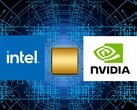 Nvidia a investi 5 milliards de dollars dans Intel et co-développe des puces avec Team Blue. (Source de l'image : Intel, Nvidia, Pixabay, édité)