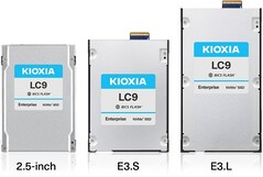 Kioxia dévoile le SSD d'entreprise LC9 de 245 To destiné aux charges de travail à l'échelle de l'IA (Source d'image : Kioxia)