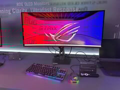 Le ROG Strix OLED XG34WCDMTG supportera les technologies OLED Care Pro d&#039;Asus. (Source de l&#039;image : TFTCentral)