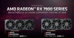 AMD Radeon RX 7900 XTX et AMD Radeon RX 7900 XT - MSRP