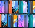 Une série Redmi 10 pourrait être basée sur des processeurs Mediatek comme la plupart de la gamme Redmi 9 l'était. (Image source : Téléphones Redmi 9/Xiaomi - édité)