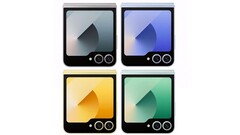 L'écran de couverture du Samsung Galaxy Z Flip6 sera apparemment doté d'un écran OLED et non d'une dalle IPS. (Source de l'image : Winfuture)