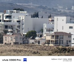 Vivo X300 Pro avec un téléconvertisseur de 1600 mm