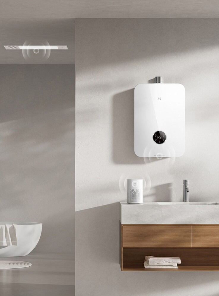 Le chauffe-eau à gaz intelligent Xiaomi Mijia 2 Silent Constant Temperature (16L)