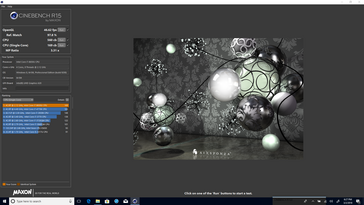 Dell Latitude 7390 2-en-1 - Cinebench R15.