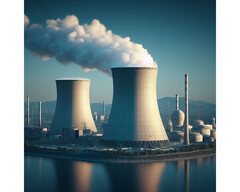 Les ambitions de Microsoft en matière d&#039;IA : Les centrales nucléaires, clé de la transition énergétique ? (Image symbolique : Bing AI)