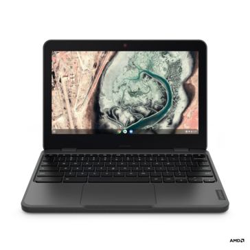 Le Lenovo 100e Chromebook Gen 3, alimenté par AMD.