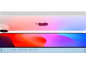 Le nouveau design d'un concept d'iPhone SE 4 semble avoir été confirmé par des fuites de modèles CAO. (Image : @concept_central)