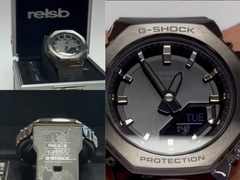 La nouvelle G-Shock GM-S2110B-8ARLSB est le fruit d'une collaboration entre Casio et Rels B, un rappeur espagnol.
