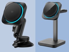 ESR propose un chargeur de voiture certifié Qi2 25W et une station de charge 3-en-1. (Source de l&#039;image : ESR avec modifications)