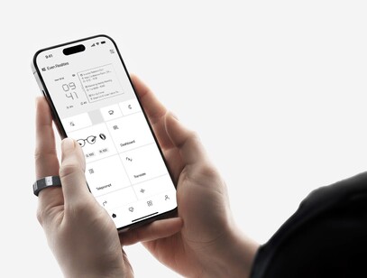 Même G2 est configuré via une application pour smartphone.