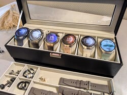 Plusieurs versions de la Huawei Watch 5 (Photo : Daniel Schmidt)