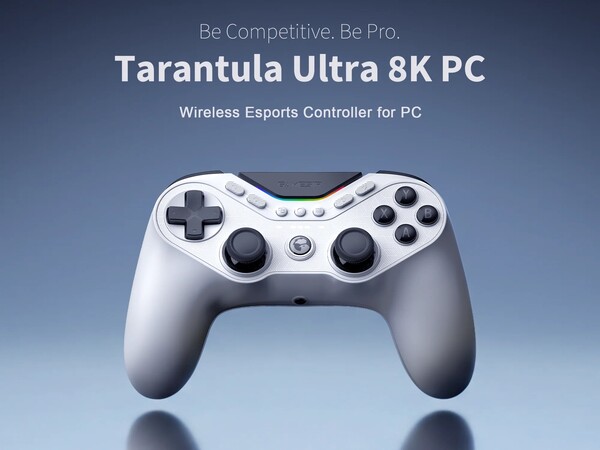 Le PC GameSir Tarantula Ultra 8K se connecte via l'USB-C et le sans-fil 2,4 GHz.