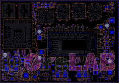 Schéma de la carte Intel Xe-HPG DG2. (Source d'image : igor'sLAB)