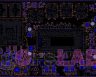 Schéma de la carte Intel Xe-HPG DG2. (Source d'image : igor'sLAB)