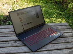 En test : le MSI GF75 Thin. Modèle de test fourni par notebooksbilliger.de.