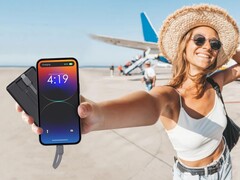 La banque d'alimentation Luxcell Bind de Portronics est dotée de deux câbles intégrés. (Source de l'image : Portronics)