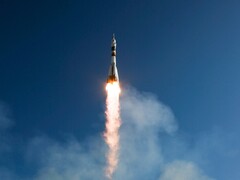 Lancement de Soyouz TMA-16 depuis le cosmodrome de Baïkonour au Kazakhstan