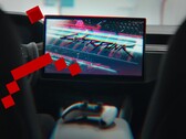 Il semble que l'avenir des jeux dans une Tesla Model Y ou Model 3 soit scellé, et pas dans le bon sens du terme. (Source de l'image : Tesla - édité)