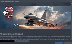 Notes de la mise à jour War Thunder 2.39 &quot;Dance of Dragons&quot; (Source : Own)