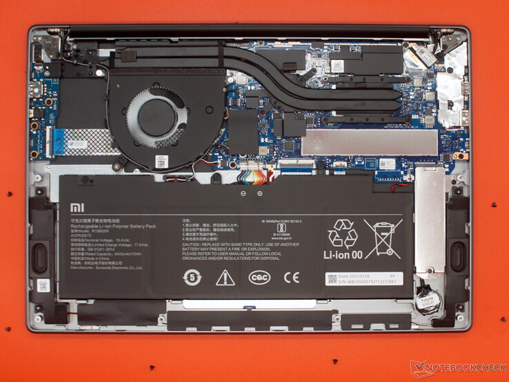 L'intérieur du Xiaomi RedmiBook Pro 15
