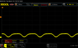 Scintillement PWM (luminosité de 20 %)