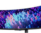 Le Predator X49 V a une courbure de 1800R comme ses paires. (Source de l'image : Acer via DisplaySpecifications)