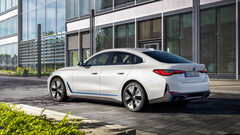 La i4 eDrive40 est la berline électrique de masse de BMW (image : BMW) 